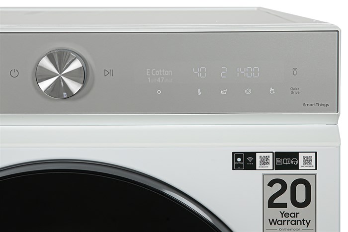 Máy giặt sấy Samsung Bespoke AI Inverter Giặt 12 Kg - Sấy 8 Kg WD12BB944DGHSV